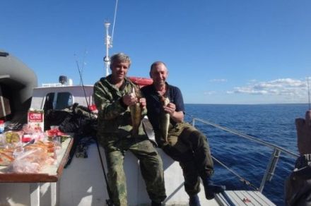 Рыбалка на треску по Летнему берегу Белого моря