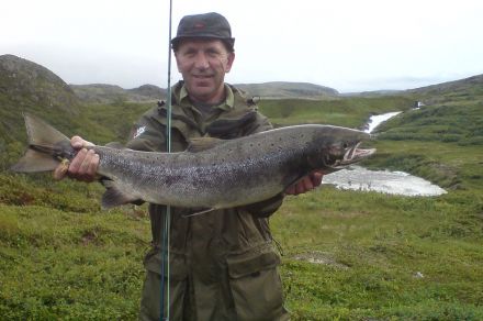 Ловля атлантического лосося на Типановке