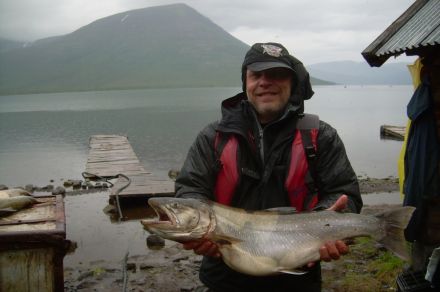 Рыбалка на плато Путорана. Озеро Кета