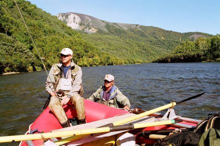 Рыболовный тур на реку Харлузова