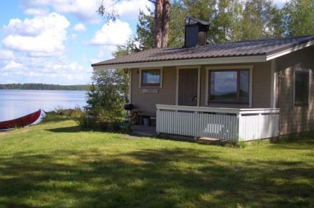 Рыболовный поселок на озере Онкивеси