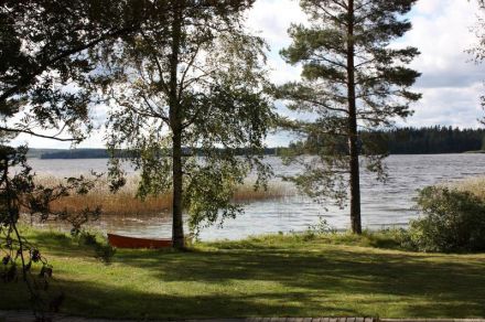 Рыболовный поселок на озере Онкивеси
