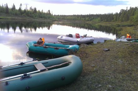 Сплав по рекам Индель, Пана, Варзуга