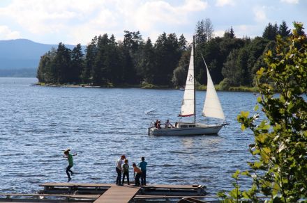 Рыбалка в Чехии, оз Липно