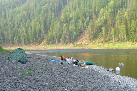 Рыбалка на Нижней Тунгуске