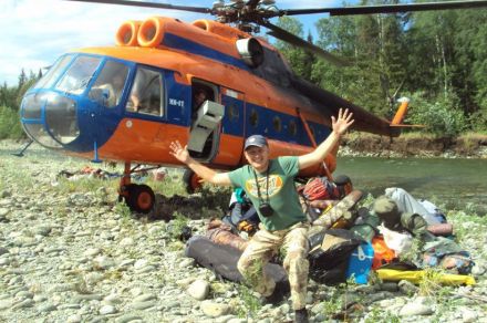 Полярный Урал, река Тыкотлова рыбалка Хариус