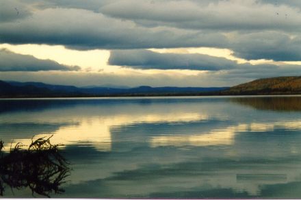 Полярный Урал, река Тыкотлова рыбалка Хариус