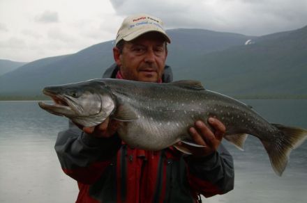 Рыбалка на плато Путорана. Озеро Кета