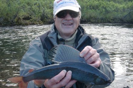 Рыбалка на плато Путорана. Озеро Кета