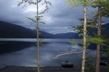 Рыбалка на плато Путорана. Озеро Кета