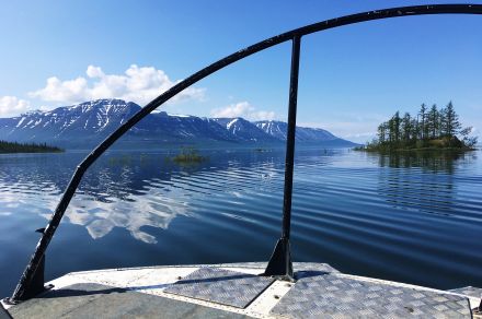 Рыбалка на плато Путорана. Озеро Кета