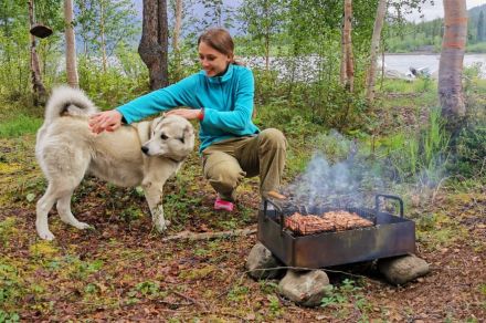 Рыбалка на плато Путорана. Озеро Кета