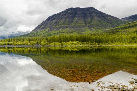 Рыбалка на плато Путорана. Озеро Кета