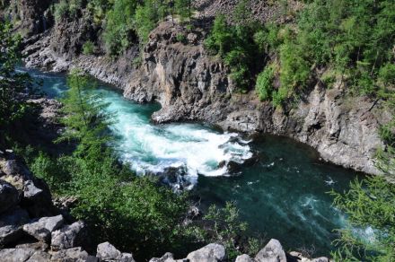 Рыбалка на плато Путорана. Озеро Кета