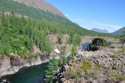 Рыбалка на плато Путорана. Озеро Кета