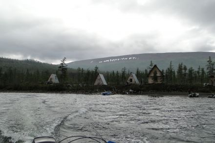 Рыбалка на плато Путорана. Озеро Кета