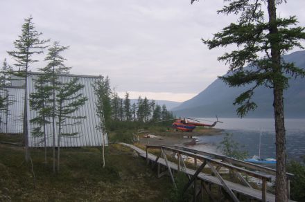 Рыбалка на плато Путорана. Озеро Кета