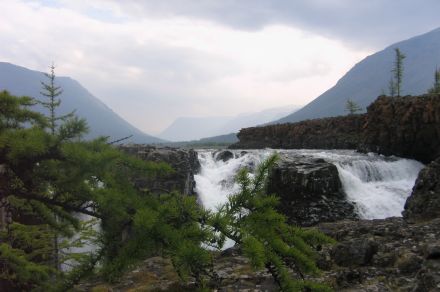 Рыбалка на плато Путорана. Озеро Кета