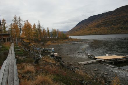 Рыбалка на плато Путорана. Озеро Кета