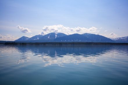 Рыбалка на плато Путорана. Озеро Кета