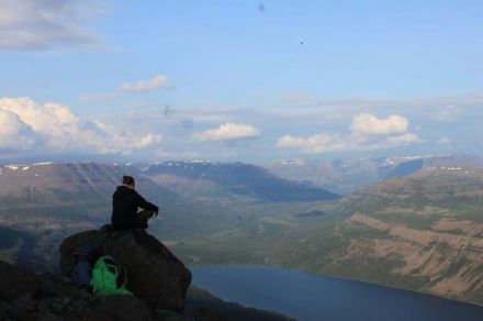 Рыбалка на плато Путорана. Озеро Кета