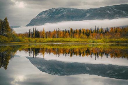 Рыбалка на плато Путорана. Озеро Кета