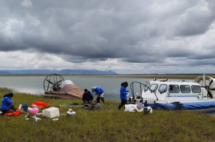 Рыбалка на плато Путорана. Озеро Кета