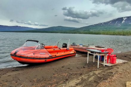 Рыбалка на плато Путорана. Озеро Кета