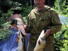 Рыбалка на таежных озерах Томской области. Доставка вертолетом.