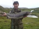 Ловля атлантического лосося на Типановке
