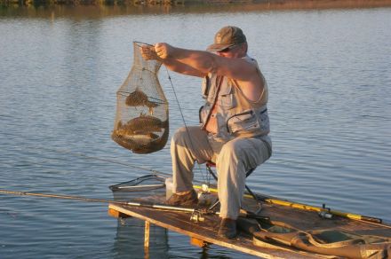 Рыбалка на пруду "Бобков Лог"