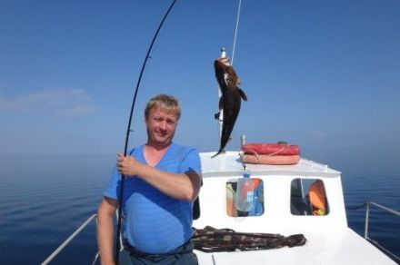 Рыбалка на треску по Летнему берегу Белого моря