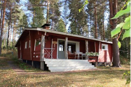 Рыболовный поселок на озере Онкивеси