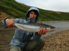 Ловля атлантического лосося на реке Типановка